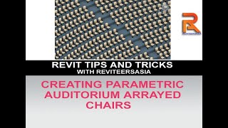 Arrayed Parametric Auditorium Chairs