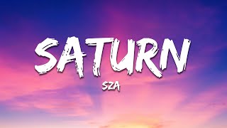 SZA  Saturn (Lyrics)