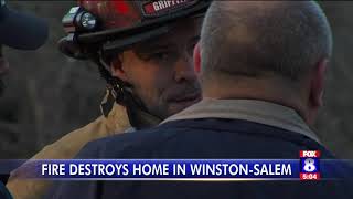 Boy, grandfather escape house fire in Davidson County
