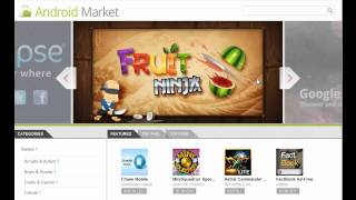 Android Tutorials - 08 - Android Web Market