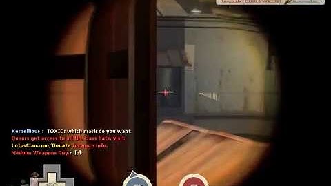 Team Fortress 2 Sniper Pwnage