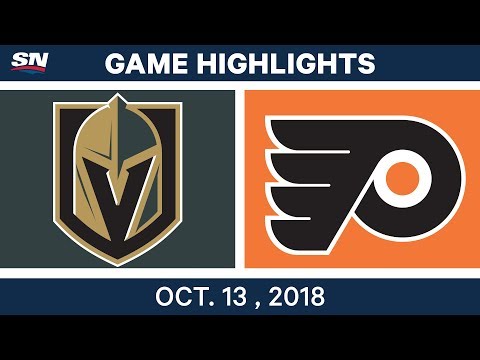 NHL Highlights | Golden Knights vs. Flyers - Oct. 13, 2018