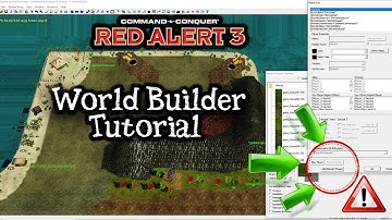 Red Alert 3 - World Builder Tutorial | Entire Guide |