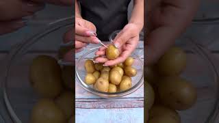 Você tem batatas em sua casa Não desperdice, faça esta receita simples e deliciosa! #shorts
