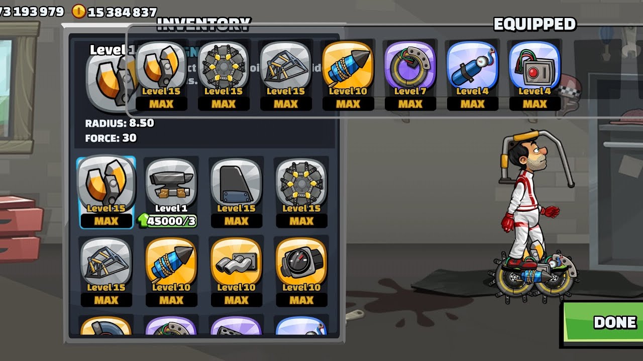 Hyperclimb 1.9.0 New Update - Ultra Unlinited Tuning Parts