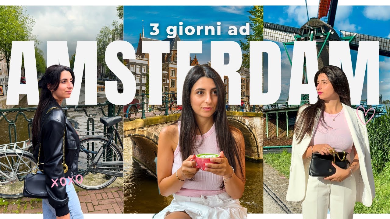 3 GIORNI AD AMSTERDAM - HO CENATO AL BUIO 😱