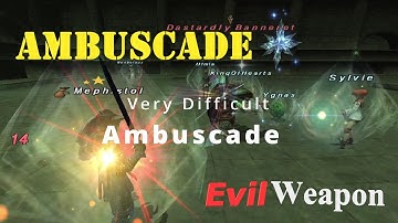 FFXI Ambuscade August 2023 - Very Difficult Evil Weapon