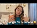 GRWM FOR SCHOOL 🤓