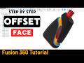 How to use Offset Face in Autodesk Fusion - Exercise 65