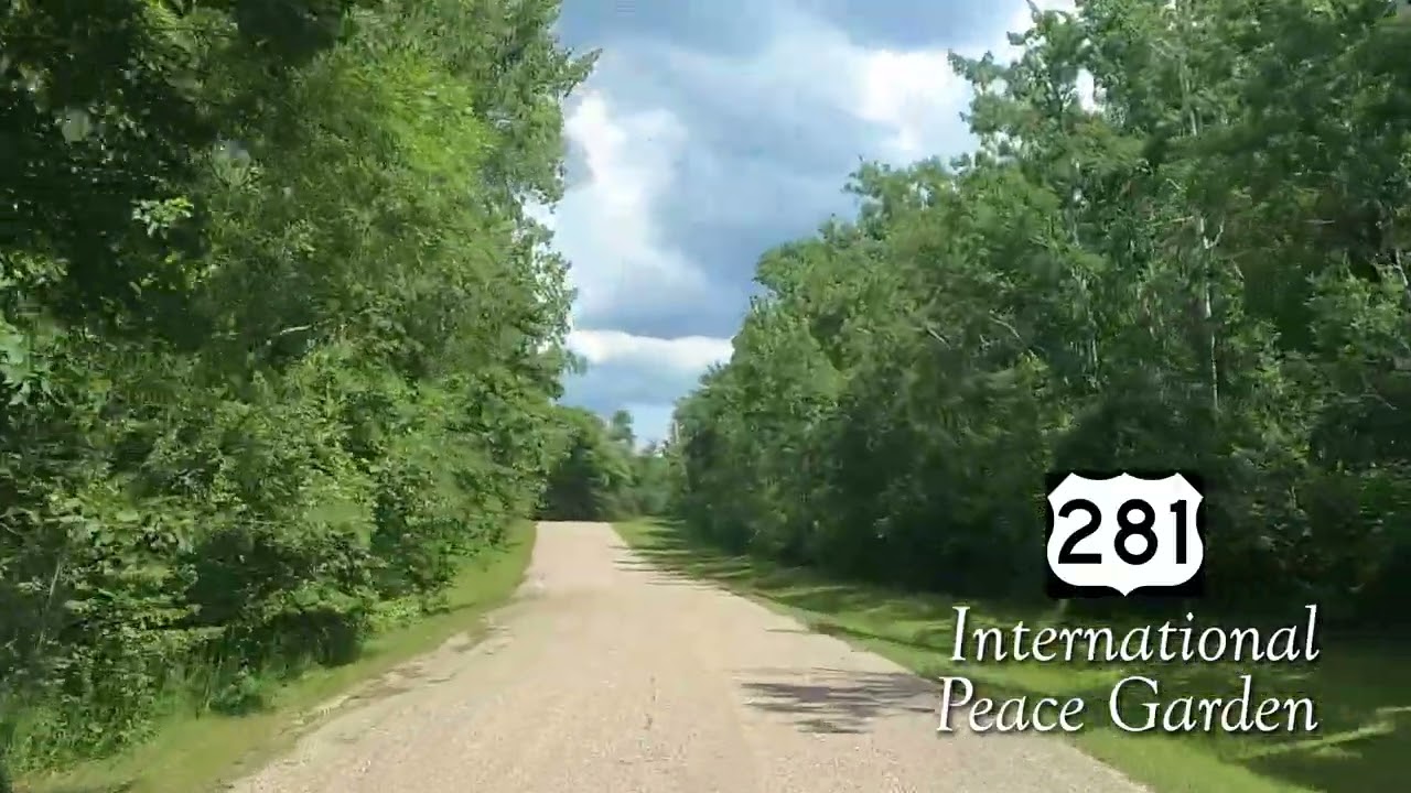 U S 281 International Peace Garden (North Dakota and Manitoba)