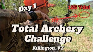 Total Archery Challenge | 100 technical 3D Targets & 20+ Miles Hiked in 2 Days | Day 1