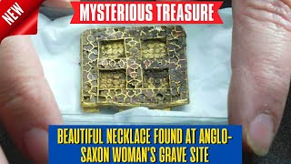 Beautiful necklace found at Anglo Saxon woman's grave site