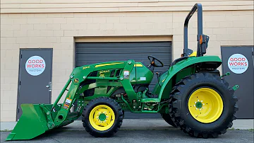 Jak široký je traktor John Deere 3043d?