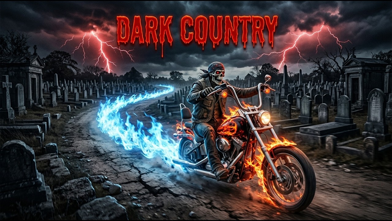 Blue Flames on the Dead Road | Red Lightning Over Dark Country #darkcountry