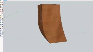 Drawing and Extruding Compound Curves with SketchUp (part 2)