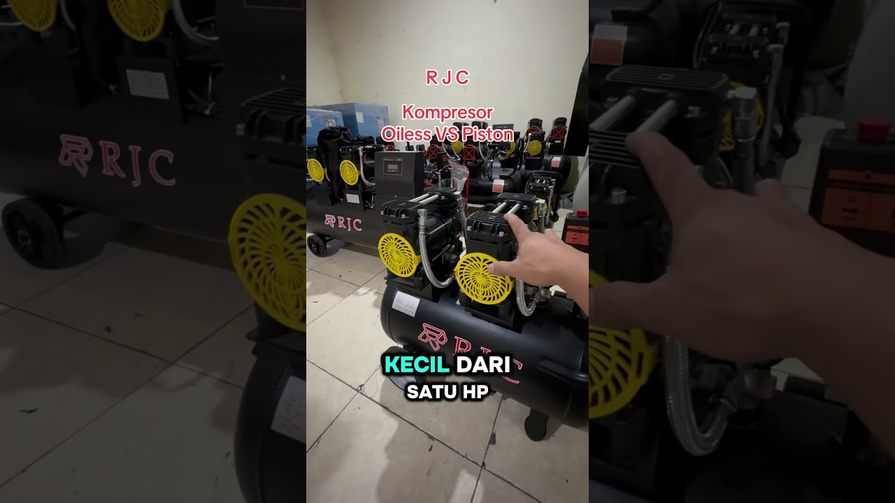 RJC kompresor oiless vs piston