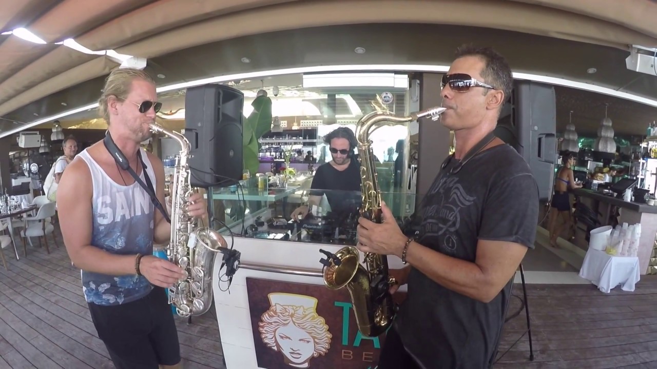 SAX JAM SESSION_____TANIT BEACH CLUB, IBIZA 2017