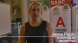 Jenna Paulin    The HR Dept Docklands