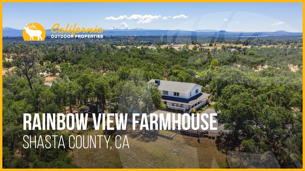 Rainbow View Farmhouse | Shasta County, CA