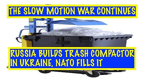 THE SLOW MOTION WAR CONTINUES - RUSSIA BUILDS TRAS...