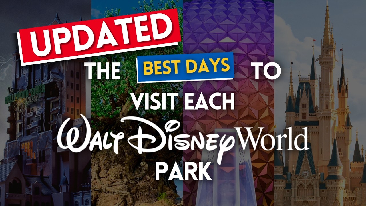 Best Days to Visit Disney World in 2026 When Planning a ... - YouTube