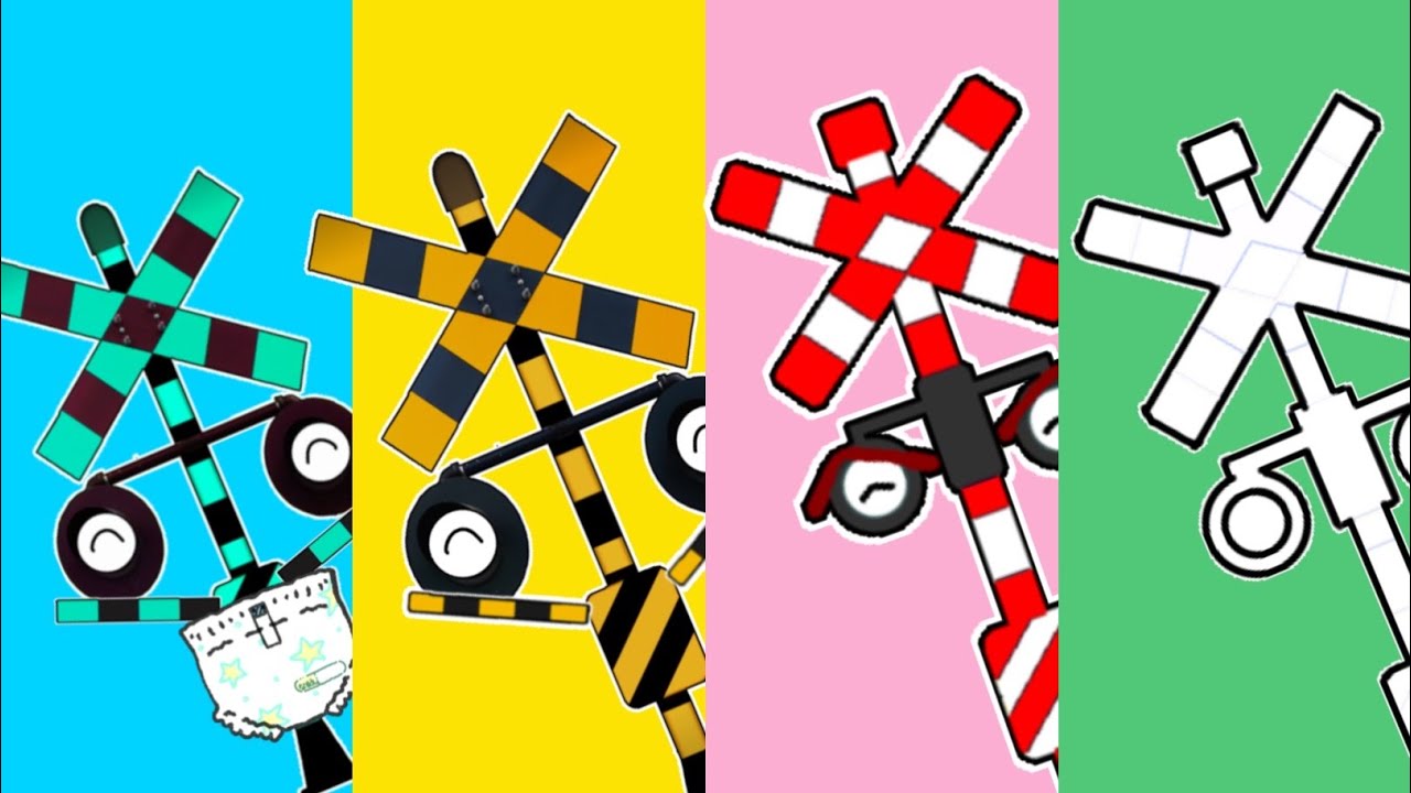 人気の踏切アニメまとめ！洋服を買いにいく踏切他　 踏切　電車　カンカン　踏切アニメ　fumikiri anime railroadcrossing  keretaapi  プラレール