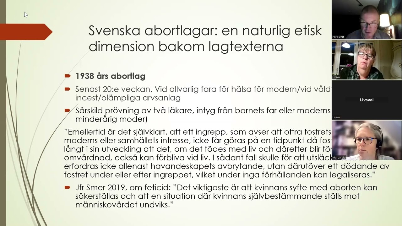 Abort i grundlagen   webbseminarium med Per Ewert