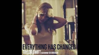 Taylor Swift feat. Ed Sheeran - Everything Has Changed (Audio)