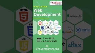 New Batch on UI Full Stack Web by Mr. Sudhakar Sharma