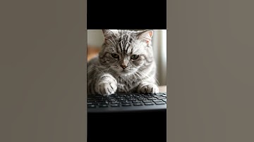 ASMR Cat Typing 😺⌨️ | Cute & Relaxing Sounds