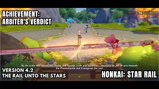 [Honkai: Star Rail Achievement] Arbiter's Verdict: Evanescia Has Reclaimed Her Ruler Blade
