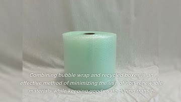 Recycling Box and Bubble Wrap: A Dynamic Duo for Sustainability