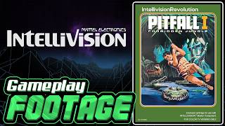 Pitfall I: Forbidden Jungle Gameplay Footage for Intellivision