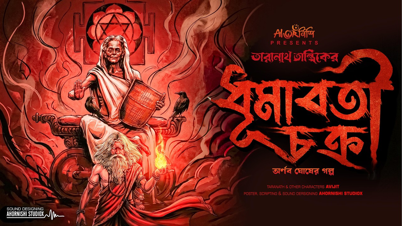 ধূমাবতীচক্র (নজরবুড়ির কালো যাদু) | Taranath Tantrik | Bengali Horror Audio Story | Ahornishi