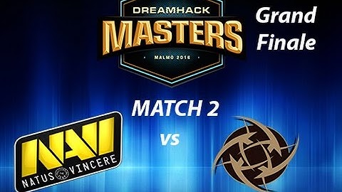 GRAND FINALE: NaVi vs NiP CS:GO Dreamhack Masters Malmö 2016 [17/4/16] Cobblestone] Map2 BO3