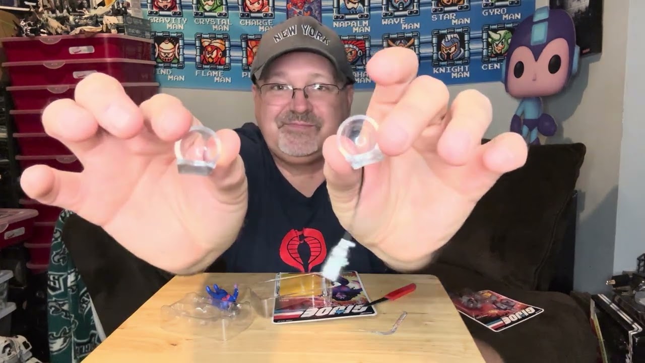 GI Joe Super 7 O-ring Wave-Mara-Radioactive Snake Eyes-Arctic Scarlett review 