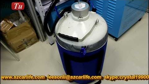 Samsung S6 S7 Edge Screen Refurbish Small LCD Freezer Machine with Liquid Nitrogen