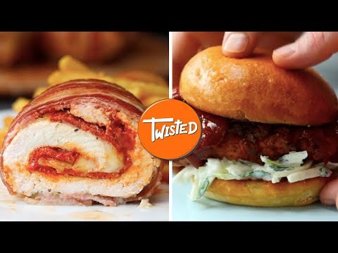 7 Best Stuffed Chicken Recipes | Weeknight Dinner Ideas | Twisted