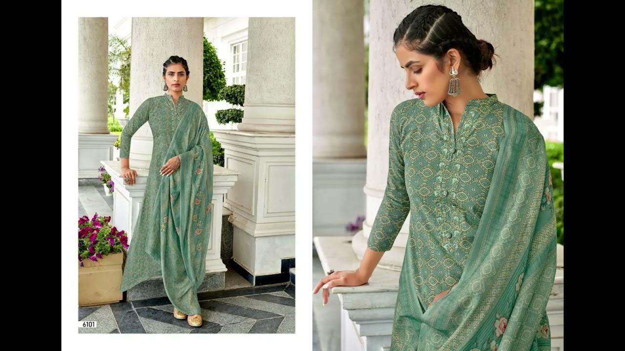 Vogue Vol 2 Prm Trendz Pant Style Suits Pure Jam Cotton Embroidery Work Festive Wear Manufacturer