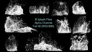 After Effect Templates - Water Foam Splash
