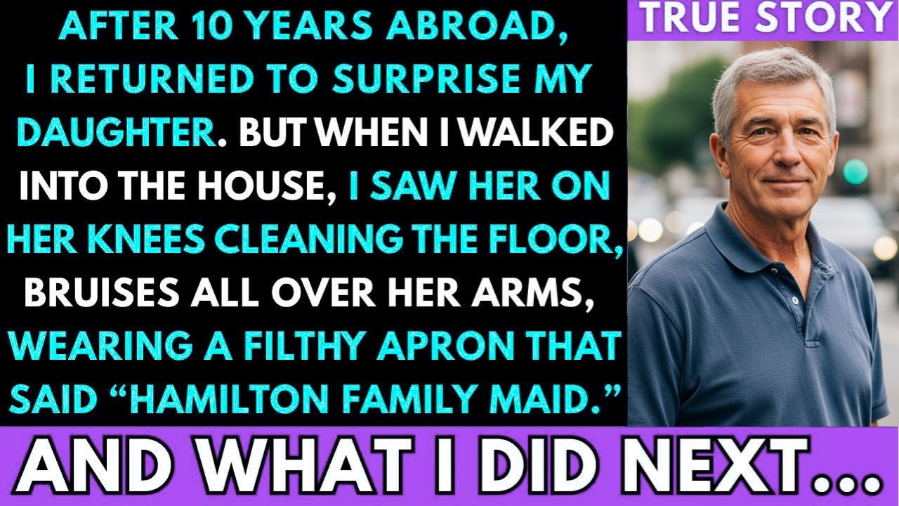 I Returned From Abroad After 10 Years — Only To Find My Daughter Living In Her Own House As A MAID.