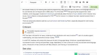 Editing Wikipedia in VisualEditor