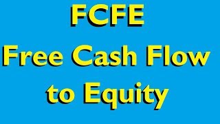 Free Cash Flow to Equity (FCFE)