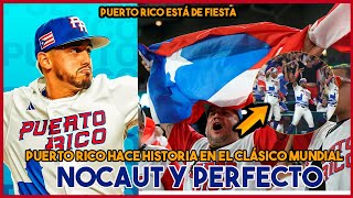 HISTORIA PURA! Puerto Rico consigue el primer juego perfecto en el Clásico Mundial nocaut a Israel