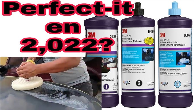 Prueba de pulido con 3M 1 Step Perfect-it