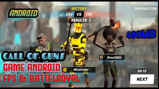 Game android FPS & BATTELROYAL 2021 Call of guns screenshot 3