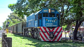 EMD G22 7705 con el Cantesur por Rodríguez del Busto