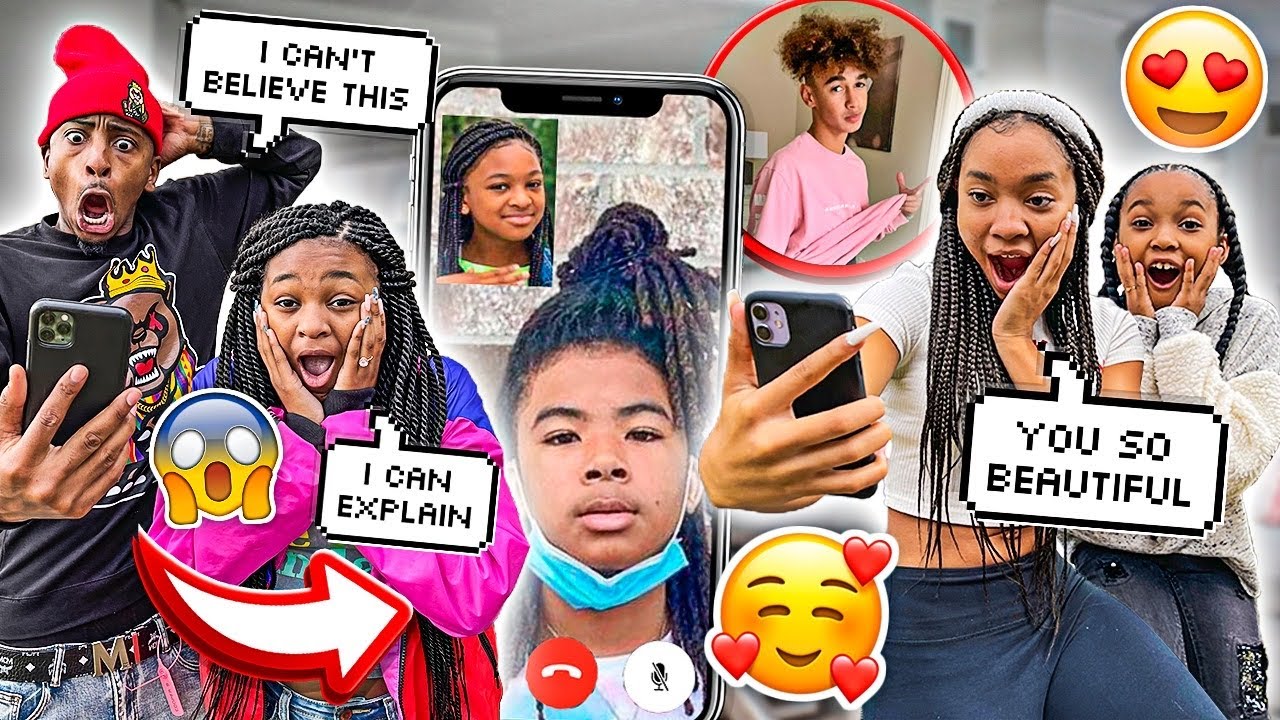 MACEI GOT CAUGHT ON FACETIME WITH HER EX BOYFRIEND SPANKY!!💔