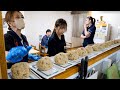 デカおにぎりが爆売れ！看板娘達が営むうどん屋に学生働く男達が殺到丨Japanese rice ball and udon restaurant
