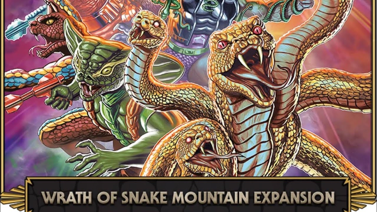 2022 He-man Masters of the Universe Board Game Wrath of Snake Mountain 
